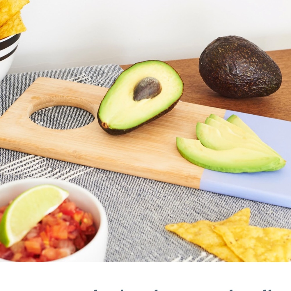 Morning Culture Dipped Bamboo Cutting Board